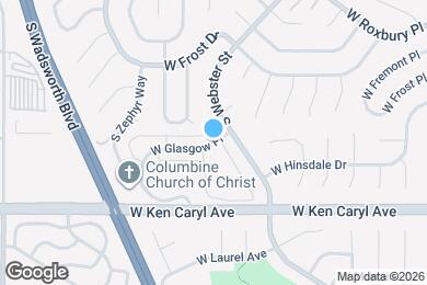 Map image of the property - 7700 W Glasgow Pl