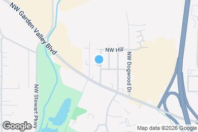 Map image of the property - 1718 NW Crouch St