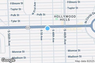 Map image of the property - 4905 Harrison St