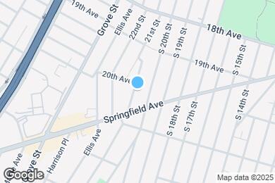 Map image of the property - 384 21st St