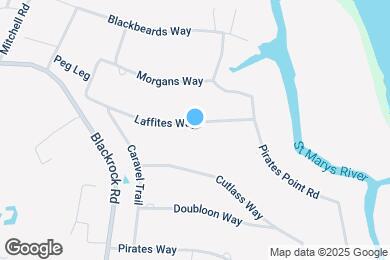 Map image of the property - 97300 Laffites Way