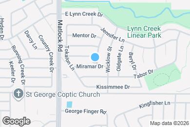 Map image of the property - 221 Miramar Dr