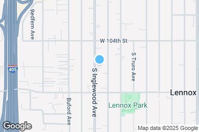 Map image of the property - 10600 S. Inglewood Blvd.