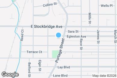 Map image of the property - 734 Egleston Ave