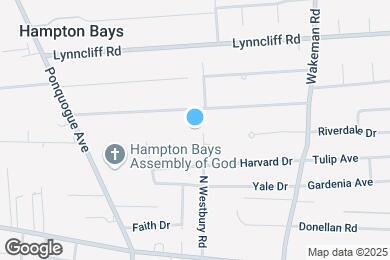 Map image of the property - 23 N Westbury Rd