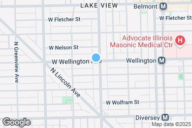 Map image of the property - 2954 N Racine Ave
