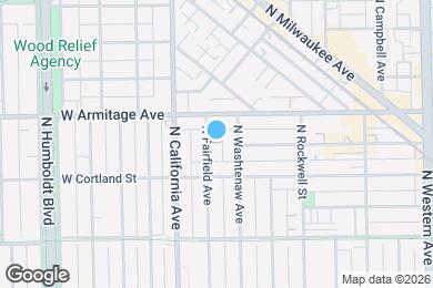 Map image of the property - 1933 N Fairfield Ave