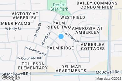 Map image of the property - 8557 W Monte Vista Rd