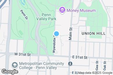 Map image of the property - 2940 Baltimore Ave