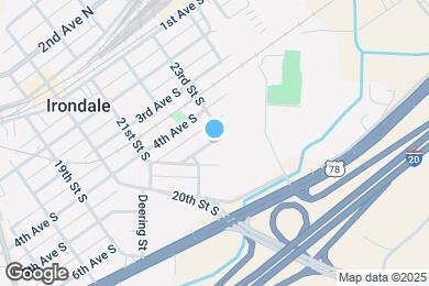 Map image of the property - 2235 5th Ave S