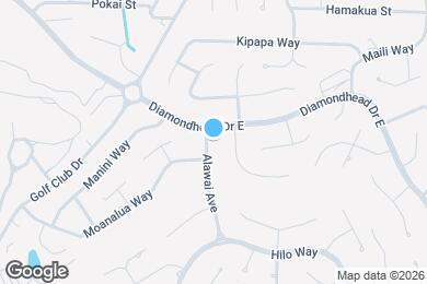 Map image of the property - 883 Alawai Ave