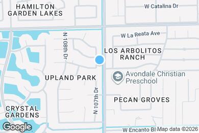 Map image of the property - 2709 N 107th Dr