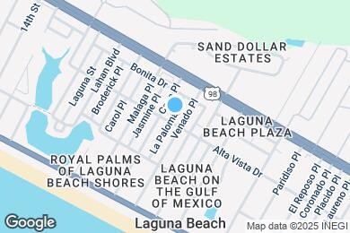 Map image of the property - 304 La Paloma Pl