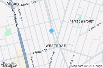 Map image of the property - 1146 Masonic Ave