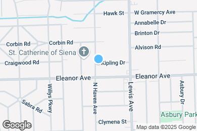 Map image of the property - 4528 N Haven Ave