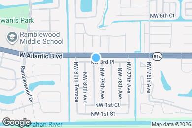 Map image of the property - 272 NW 79th Terrace