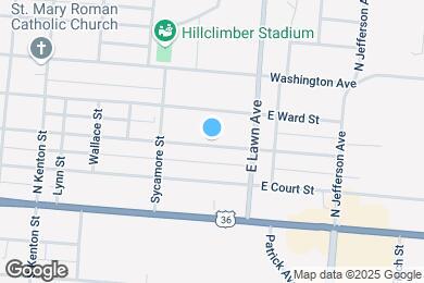 Map image of the property - 556 E Church St