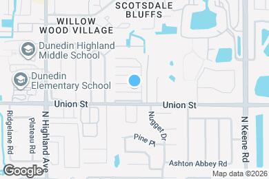 Map image of the property - 1018 Osprey Ct