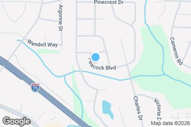 Map image of the property - 6663 Peacock Blvd