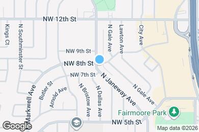 Map image of the property - 808 N Janeway Ave