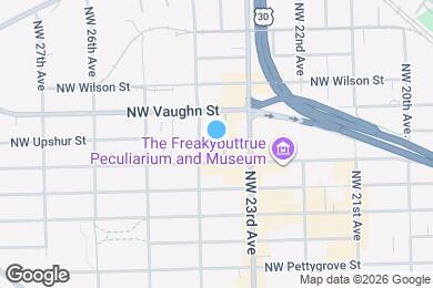 Map image of the property - 1831 NW 23rd Pl