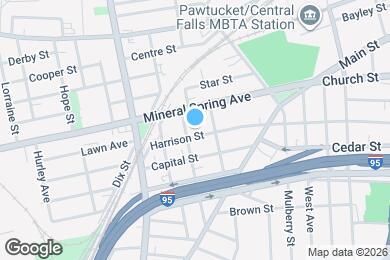 Map image of the property - 193 Harrison St