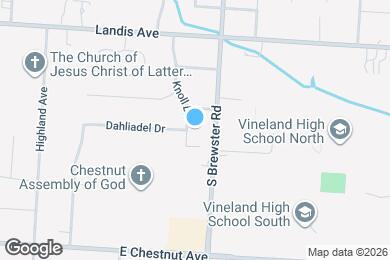 Map image of the property - 213 Knoll Dr