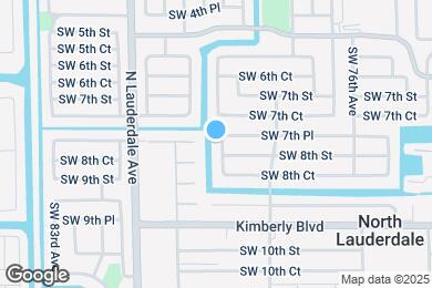 Map image of the property - 717 SW 79th Ave