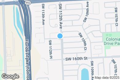 Map image of the property - 11200 SW 157th St