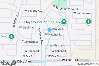 Map image of the property - 18254 W Hatcher Rd