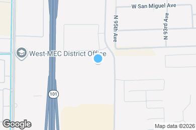 Map image of the property - 9600 W Georgia Ave