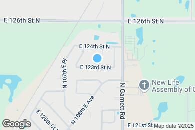 Map image of the property - 10901 E 123rd St N