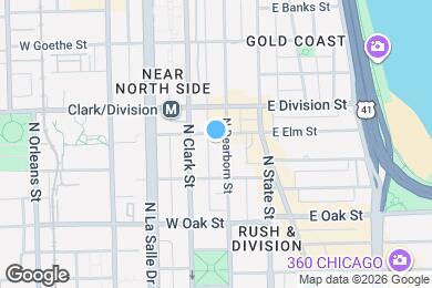 Map image of the property - 1134 N Dearborn St
