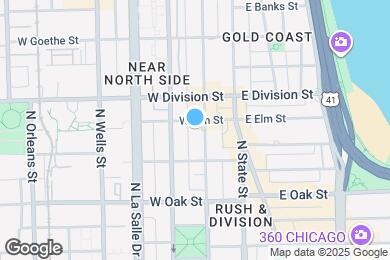 Map image of the property - 1135 N Dearborn St