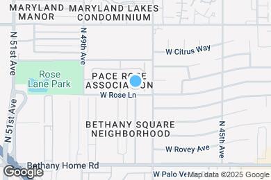 Map image of the property - 4722 W Rose Ln