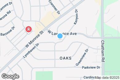 Map image of the property - 817 Kenyon Dr