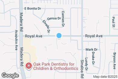 Map image of the property - 1384 Naples Ct