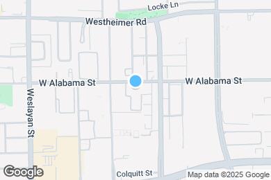 Map image of the property - The Flats at West Alabama