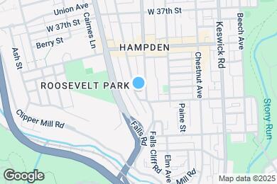 Map image of the property - 3415 Hickory Ave