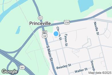 Map image of the property - 187 Howard St