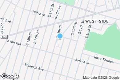 Map image of the property - 75 Pierce St