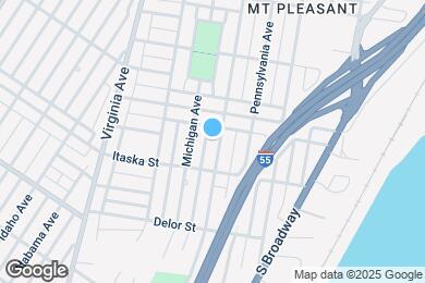Map image of the property - 4631 Minnesota Ave