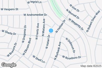 Map image of the property - 10811 N Hatari Dr