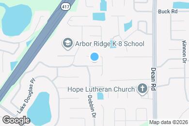 Map image of the property - 9619 Bandelier Dr