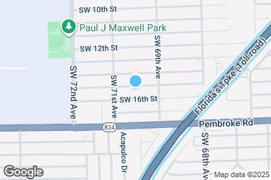 Map image of the property - 6960 SW 15th St