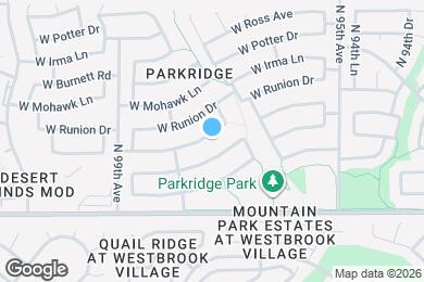 Map image of the property - 9733 W Tonopah Dr