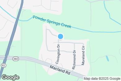 Map image of the property - 458 Moreland Cir