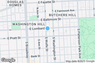Map image of the property - 111 S Wolfe St