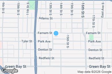 Map image of the property - 1311 N Park St