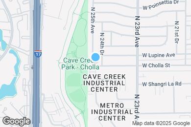 Map image of the property - 11401 N 25th Ave